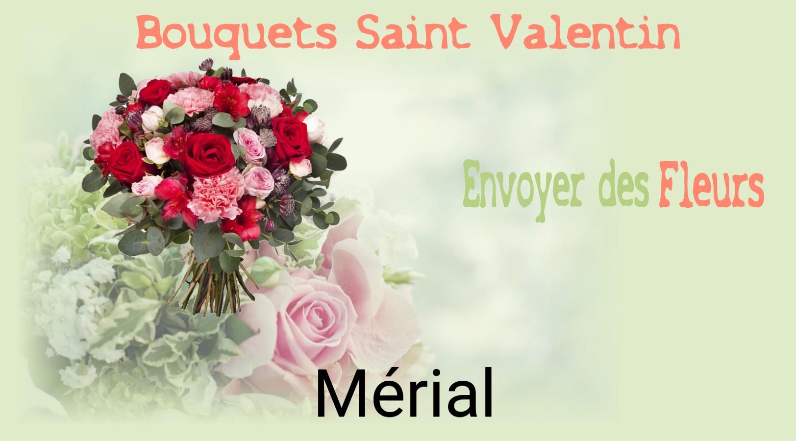 Roses de Saint-Valentin livrées à Mérial